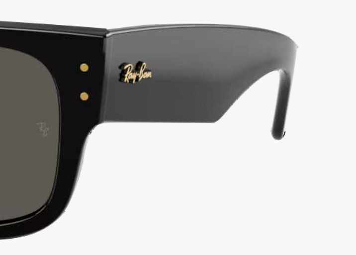Incisione autentica RB sulla lente Ray-Ban